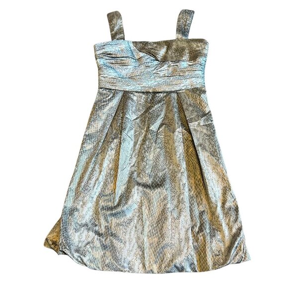 Diane Von Furstenberg DVF Treenie Snake Print Mini Dress Silk Size 6 Women's - Picture 2 of 12